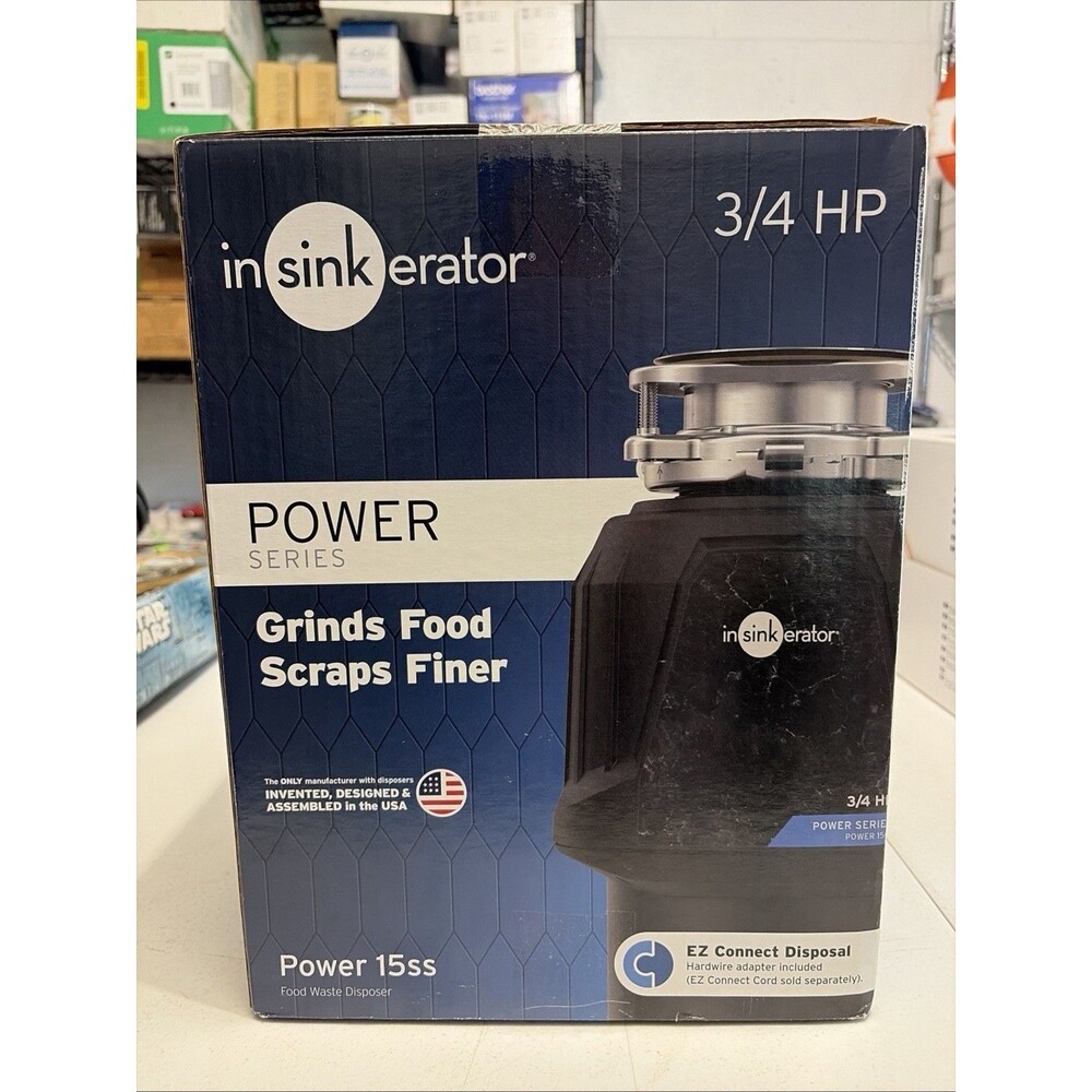 Insinkerator Power Series 3/4HP Dura-Drive Induction Motor Power 15ss Disposer